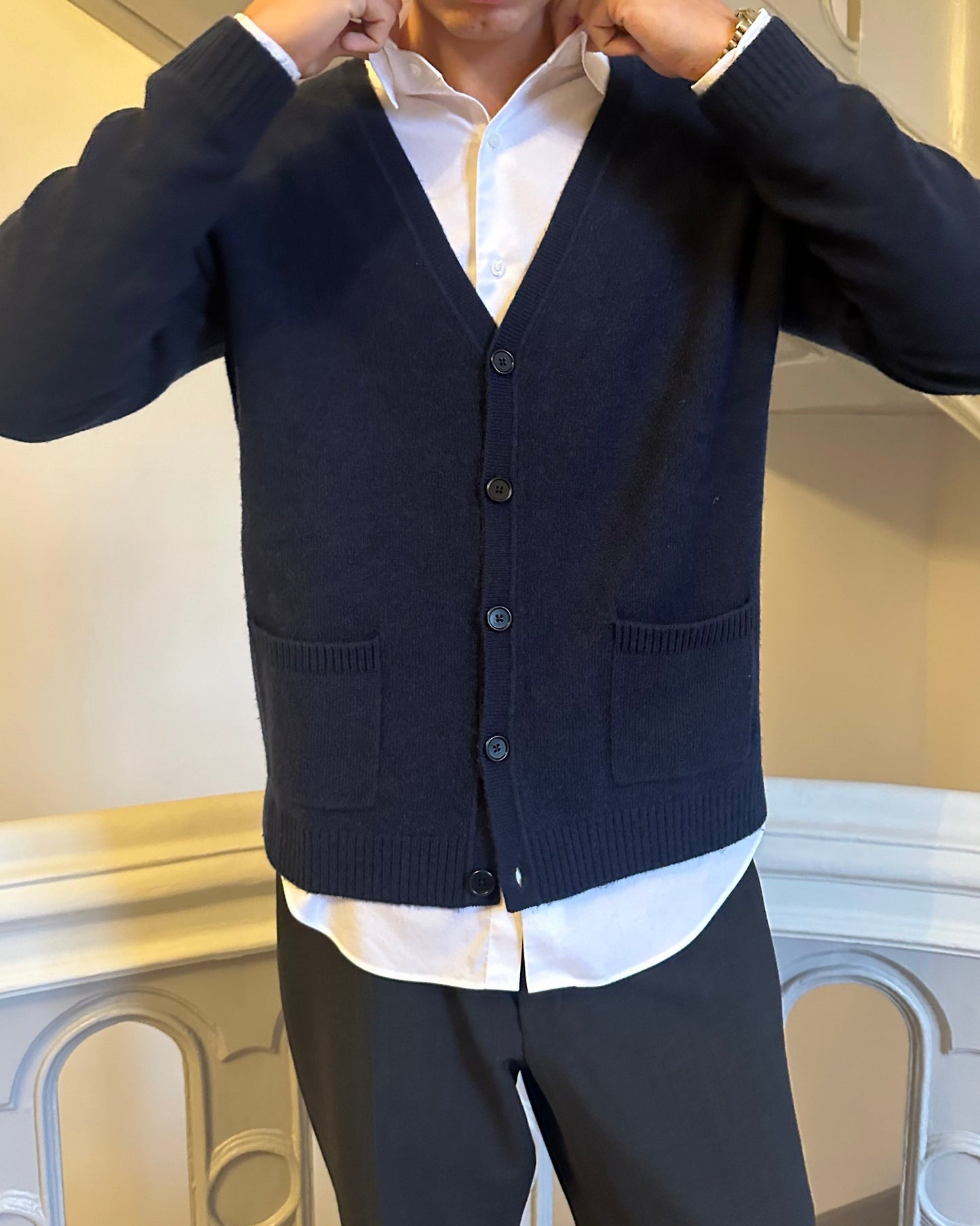 Cashmere Wool Cardigan