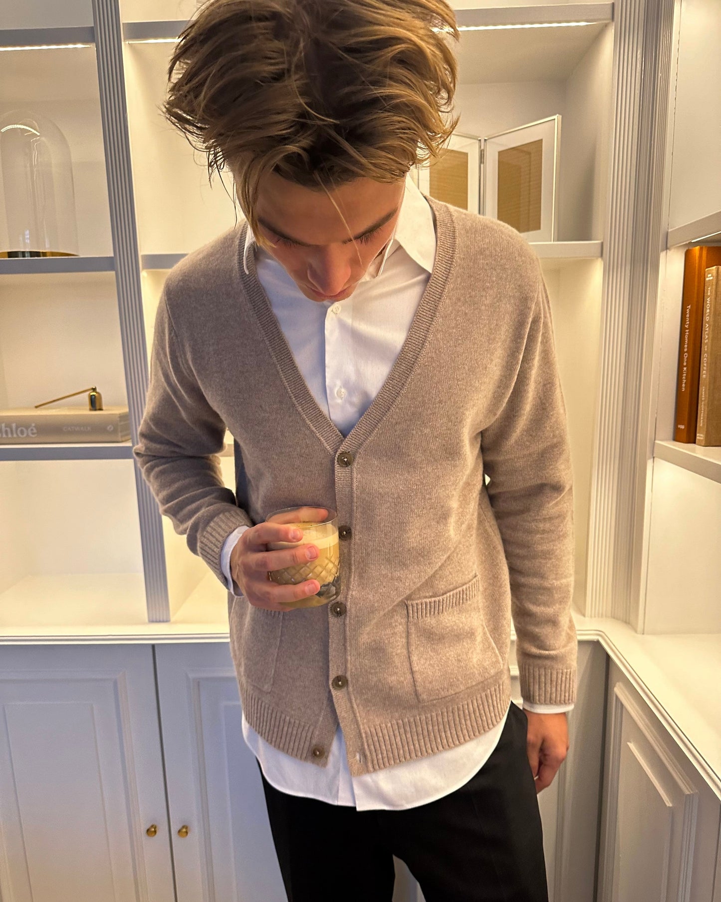 Cashmere Wool Cardigan