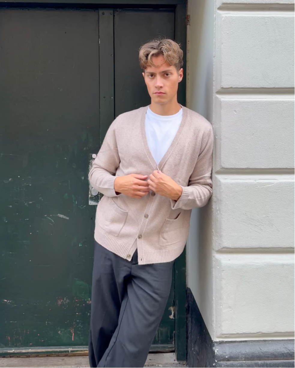 Cashmere Wool Cardigan